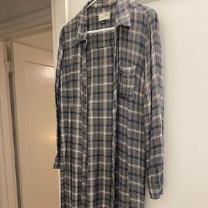 Flannel / plaid dress